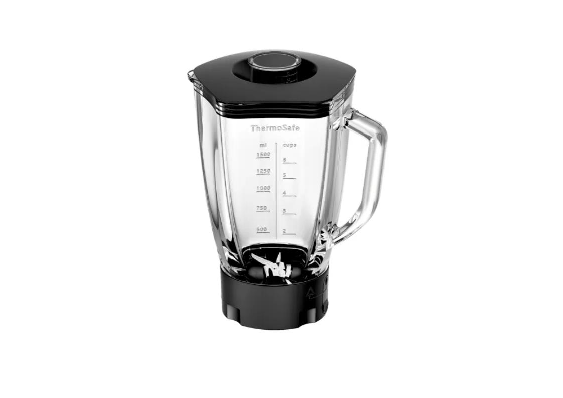 پارچ 1.5 لیتری شیشه ای میکسر بوش Mix top glass | BSH part